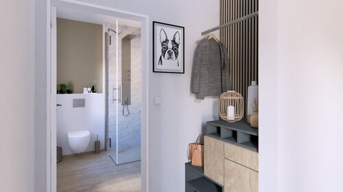 Modernes Bad mit Stil - 