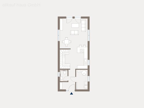 Intelligente Raumaufteilung - 3 Zimmer Einfamilienhaus in Merenberg