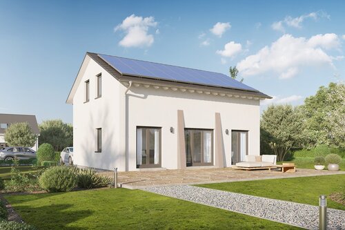 Foto - Haus mit Mainblick auf Keller in Mainflingen; technikfertig inkl. Grundstück
