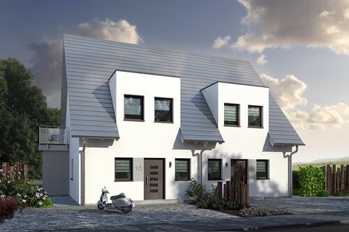 Foto - Moderne Doppelhaushälfte in Erlangen: Ihr neues Zuhause individuell geplant