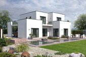 Ansicht Garten - Ihr individuelles Einfamilienhaus in Großrinderfeld - maßgeschneidert für Sie