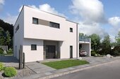 Ansicht Straße - 5 Zimmer Einfamilienhaus zum Kaufen in Großrinderfeld