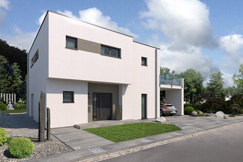 Ansicht Straße - 5 Zimmer Einfamilienhaus zum Kaufen in Großrinderfeld