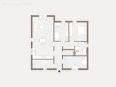 Grundriss veränderbar - 