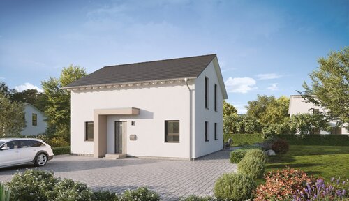Ansicht Straße - Individuelles Einfamilienhaus in Wertheim - Viel Platz für Ihre Familie