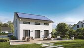 Gartenansicht - Individuelles Einfamilienhaus für Familienfreunde - 5 Zimmer auf 165,89 m²