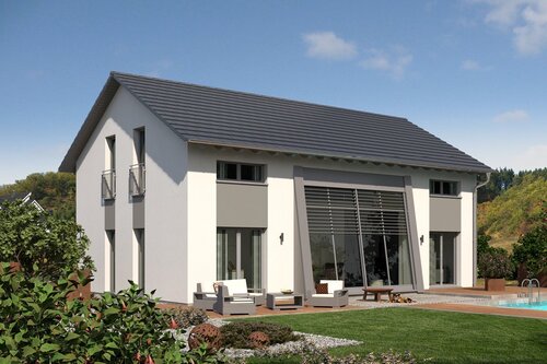 Ansicht - Ihr individuelles Einfamilienhaus in Tauberbischofsheim - flexibel geplant