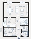 Grundriss EG - 3 Zimmer Doppelhaushälfte zum Kaufen in München