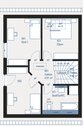 Grundriss OG - 3 Zimmer Doppelhaushälfte in München