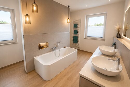 Wellness-Bad mit Premium-Ausstattung - 