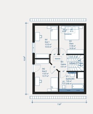 Foto - Doppelhaushälfte mit 123,00 m&sup2; in Erdmannhausen zum Kaufen