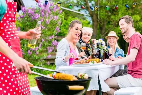 Gemeinsames Grillen - 