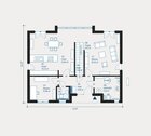 Grundriss Erdgeschoss - 5 Zimmer Einfamilienhaus in Baierhof