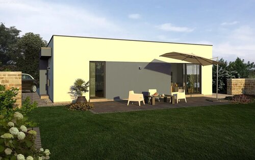 Garten2 - Bungalow Lifetime 6 - Flexibles Wohnen auf 70 m² mit zeitgemäßem Komfort inklusive Baugrundstück