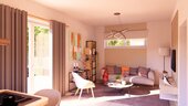 Wohnzimmer - 4 Zimmer Einfamilienhaus in Mering