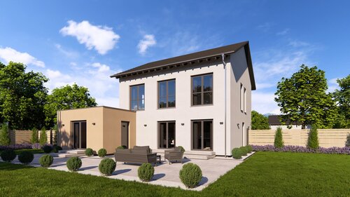 Satteldach Vollgeschoss - Einfamilienhaus mit 166,89 m&sup2; in Petersdorf zum Kaufen