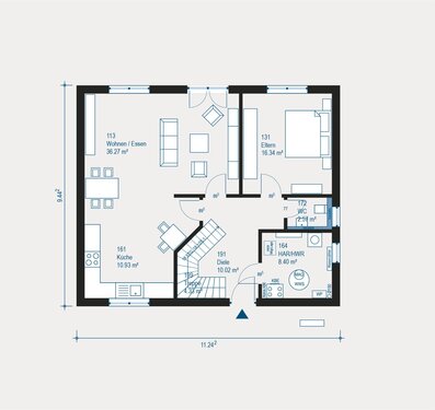 Intelligente Raumaufteilung - 