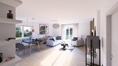 Beispiel Wohnzimmer - 10 Zimmer Baugrundstück in Neuburg an der Donau