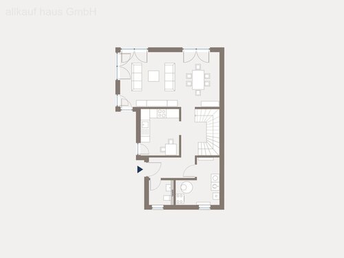 Erdgeschoss - 4 Zimmer Einfamilienhaus zum Kaufen in Frechen