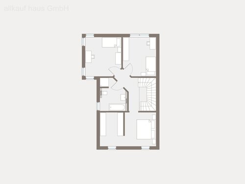 Dachgeschoss - 4 Zimmer Einfamilienhaus in Frechen