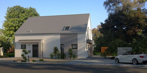 Modernes Einfamilienhaus - 