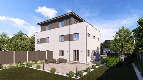 Moderne Villa mit Garten - 4 Zimmer Doppelhaushälfte zum Kaufen in Welver