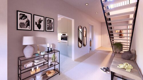 Treppe ins Licht & Raum - 