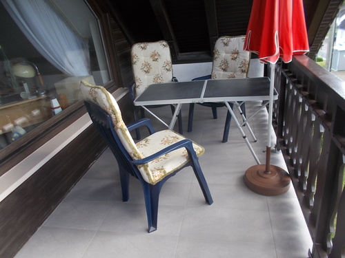überdachter Balkon OG - 