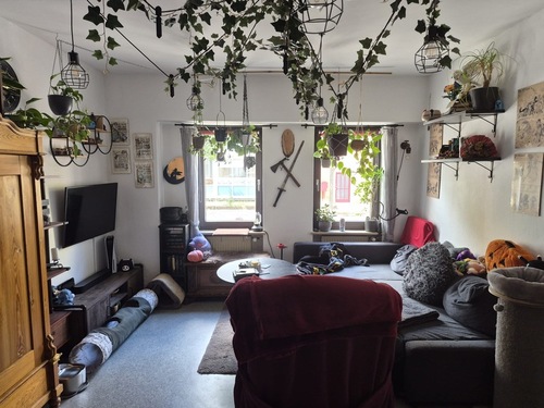 Wohnzimmer_1 - 2.5 Zimmerwohnung mit 50,00 m&sup2; in Bamberg zur Miete