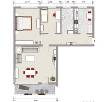 3 Zimmer EG Wohnung in Sachsenheim 80qm mit Balkon privat zu verkaufen
