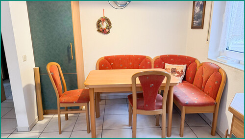 ...dem Essbereich mit Eckbank - 