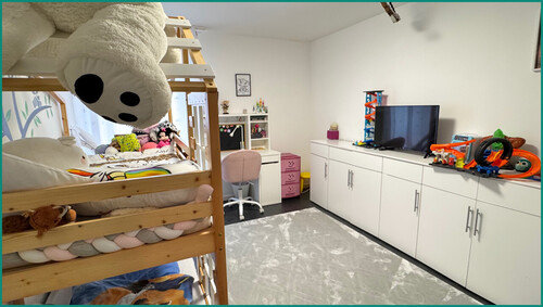 Das Elternschlafzimmer wird heute... - 