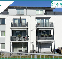 MODERNE EIGENTUMSWOHNUNG MIT TERRASSE, GARTEN U. STELLPLATZ AM STADTZENTRUM VON RADEVORMWALD, PROVISIONSFREI