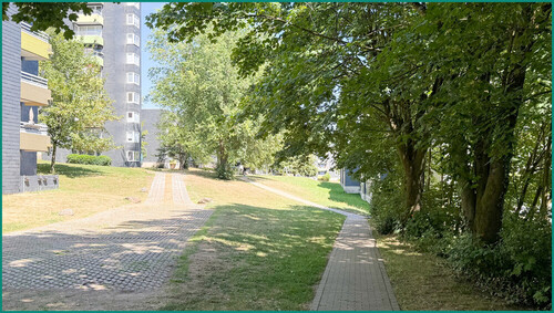 Schöne Parkanlage für alle Anwohner - 