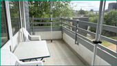 Schöner und gut nutzbarer Süd-Balkon - 