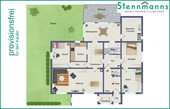 5 ZIMMER-EIGENTUMSWOHNUNG MIT GARAGE, TERRASSEN, WINTERGARTEN & GARTEN AM ZENTRUM VON RADEVORMWALD, PROVISIONSFREI ! - 5 ZIMMER-EIGENTUMSWOHNUNG MIT GARAGE, WINTERGARTEN & GARTENNUTZUNG AM ZENTRUM VON RADEVORMWALD, PROV