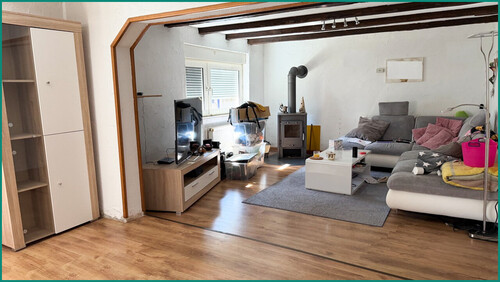 ...zum Wohnzimmer mit... - 
