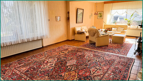Sehr viel Platz im Wohn- und Essbereich - 