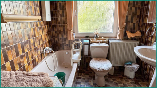 Badezimmer im Erdgeschoss... - 