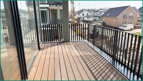 Großer Süd-Balkon mit - 