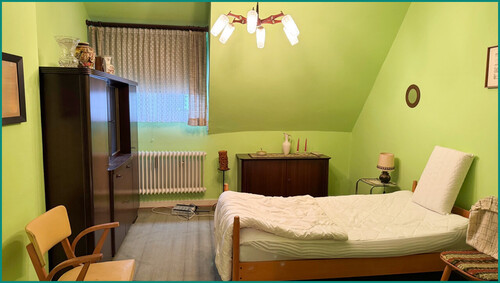 Schlafzimmer im Dachgeschoss - 