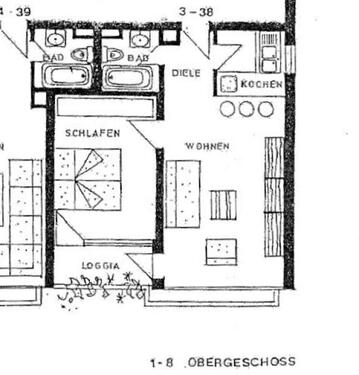 Foto - 2 Zimmer Etagenwohnung in Ludwigshafen am Rhein
