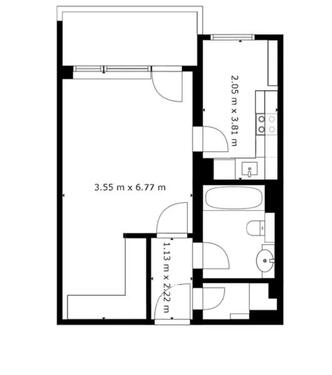 Foto - Etagenwohnung mit 40,00 m² in Kaiserslautern zum Kaufen