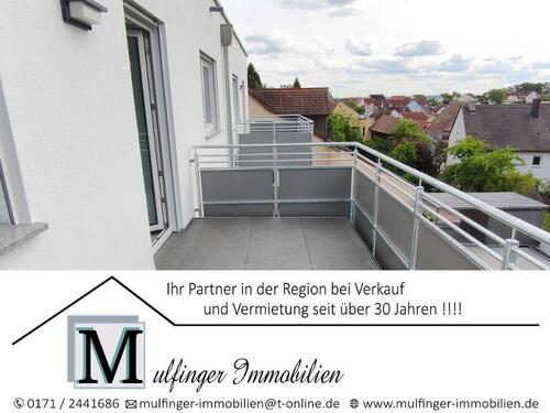 Foto - 2 Zi. Wohnung (Nr. 8) im OG mit Balkon