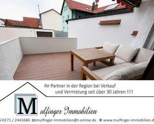 3 Zi. Wohnung im EG mit Terrasse, Gartenmktbenutzung und Garage - Hessdorf