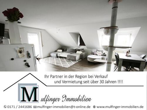 TITELBILD - moderne 3 Zi. DG (2. OG) Wohnung mit Balkon und KFZ-Stellplatz
