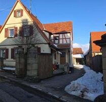 Einfamilienhaus mit Anbau, Garagenhaus und Halle in 97461 Hofheim-Rügheim (10630)
