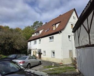 Einfamilienhaus mit grüner Oase, Gärten, Garagentrakt und Scheune in 97453 Schonungen-Hausen (ID 10609)