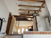 Wohnzimmer - hoher Luftraum - 10 Zimmer Etagenwohnung zum Kaufen in Oberursel