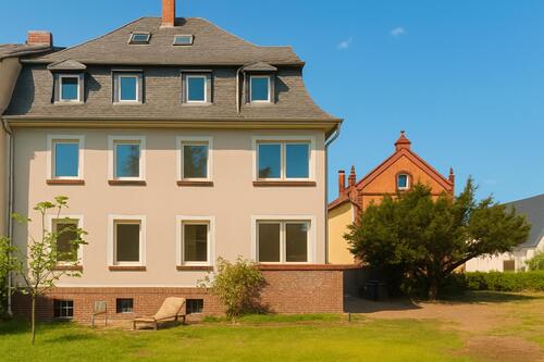 Außenansicht - Frankfurt-Griesheim: Wunderschöne Altbauwohnungen, modernisiert, in Mainnähe